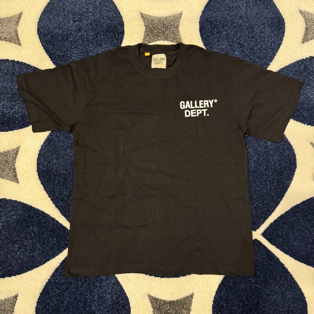 Gallery Dept Souvenir Black Tee Mens Size Large